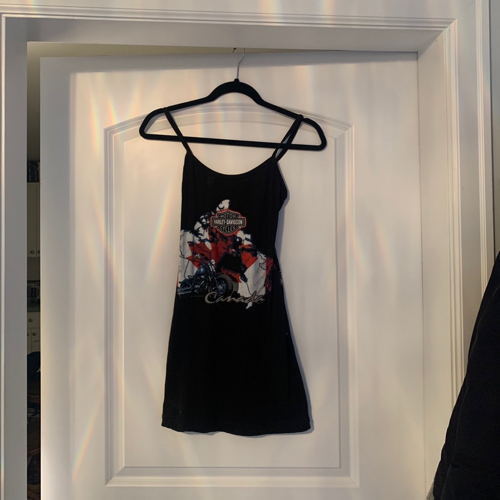 Reworked Harley Davidson Dress
